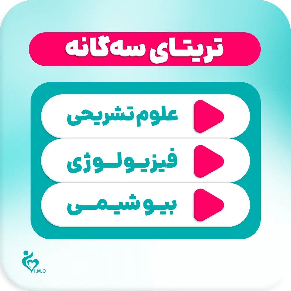 فیلم تریتای سه‌گانه (علوم تشریحی + فیزیولوژی + بیوشیمی) 